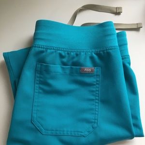 Figs LIVINGSTON Basic Scrub Pants - Teal